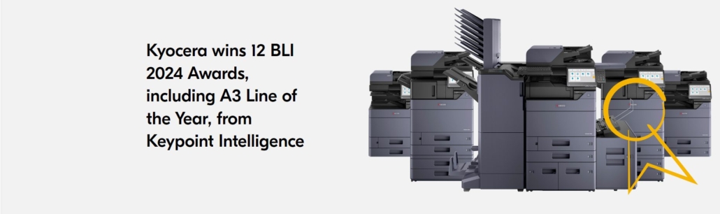Kyocera wins 12 BLI Awards Kyocera wins 12 BLI Awards