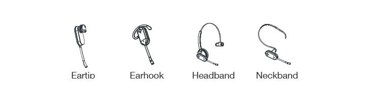 WH63 Black 4 Wearing Styles